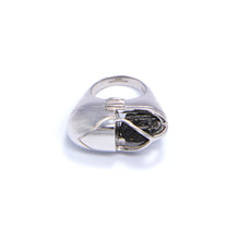 Load image into Gallery viewer, Capsule Crystal Ring - Sterling Silver