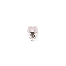 Load image into Gallery viewer, The Lovers Single Heart Stud Silver