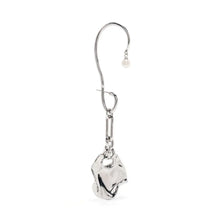 Load image into Gallery viewer, Desert Melted Coin Cuff - silver