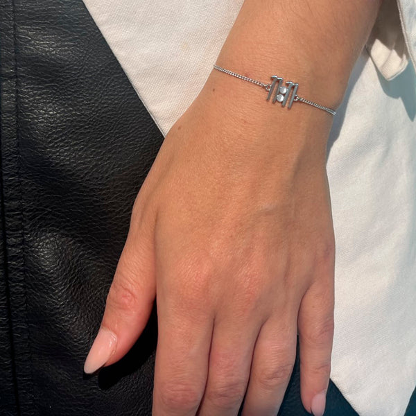 11:11 Bracelet - Sterling Silver