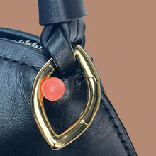 Load image into Gallery viewer, Pantone Collaboration Cord Eye Necklace  - Gold - Mocha Mousse