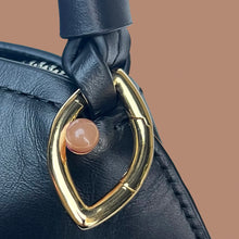 Load image into Gallery viewer, Pantone Collaboration Cord Eye Necklace  - Gold - Mocha Mousse