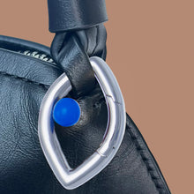 Load image into Gallery viewer, Pantone Collaboration Cord Eye Necklace  - Silver - Mocha Mousse