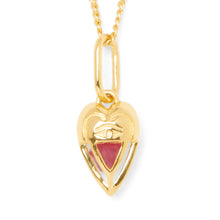 Load image into Gallery viewer, The Lovers Mini Heart Necklace Gold