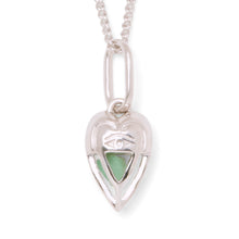 Load image into Gallery viewer, The Lovers Mini Heart Necklace Silver
