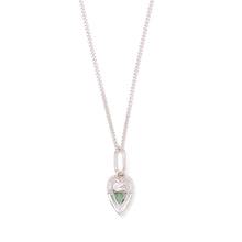 Load image into Gallery viewer, The Lovers Mini Heart Necklace Silver