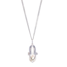 Load image into Gallery viewer, Capsule Pearl Pendant - Sterling Silver