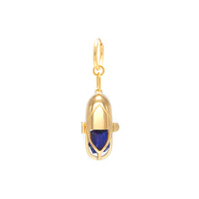 Load image into Gallery viewer, Capsule Crystal Earring - 24kt Gold-Plated Sterling Silver