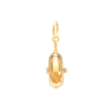 Load image into Gallery viewer, Capsule Crystal Earring - 24kt Gold-Plated Sterling Silver