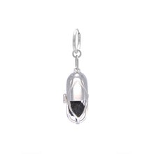 Load image into Gallery viewer, Capsule Crystal Earring - Sterling Silver