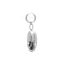 Load image into Gallery viewer, Capsule Crystal Earring - Sterling Silver