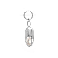 Load image into Gallery viewer, Capsule Pearl Earring - Sterling Silver