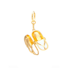 Load image into Gallery viewer, Capsule Pearl Earring - 24kt Gold-Plated Sterling Silver