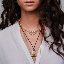 Load image into Gallery viewer, Cartouche Pendant - 18kt Gold-Plated