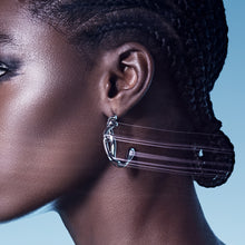 Load image into Gallery viewer, Copy of Egyptian Knot Hoops - Silver-Plated