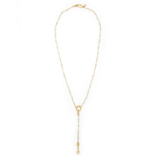 Load image into Gallery viewer, Egyptian Rosary Necklace - 18kt Gold-Plated Sterling Silver