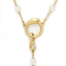 Load image into Gallery viewer, Egyptian Rosary Necklace - 18kt Gold-Plated Sterling Silver