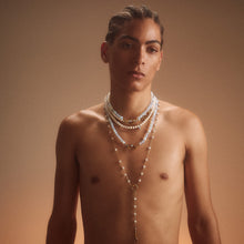 Load image into Gallery viewer, Egyptian Rosary Necklace - 18kt Gold-Plated Sterling Silver