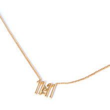 Load image into Gallery viewer, 11:11 Pendant - 18ct Gold Vermeil - Sterling Silver Base