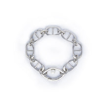 Load image into Gallery viewer, Eye Opener Capsule Link Bracelet - silver