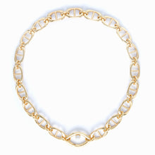 Load image into Gallery viewer, Eye Opener Capsule Link Necklace - 18kt Gold-Plated