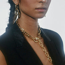 Load image into Gallery viewer, Eye Opener Capsule Link Necklace - 18kt Gold-Plated