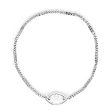 Load image into Gallery viewer, Eye Opener Chain Necklace-silver