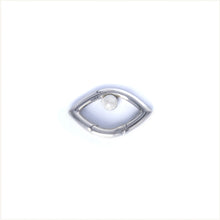 Load image into Gallery viewer, Eye Opener Capsule Link Necklace - Silver