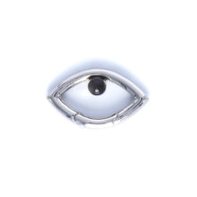 Load image into Gallery viewer, Eye Opener Chain Single Earring - Silver