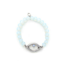 Load image into Gallery viewer, Eye Opener Opalite Bracelet-silver