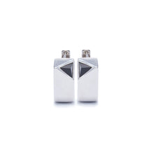 Load image into Gallery viewer, Jewel Beneath Signet Earrings - Black Onyx, Sterling Silver