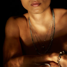 Load image into Gallery viewer, Power Chain Necklace Long - Sterling Silver