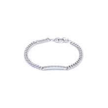 Load image into Gallery viewer, Power Tag Bracelet - Sterling Silver