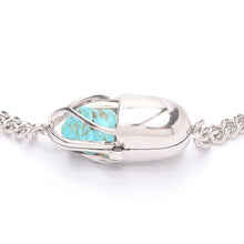 Load image into Gallery viewer, Capsule Crystal Chain Necklace - Sterling Silver

