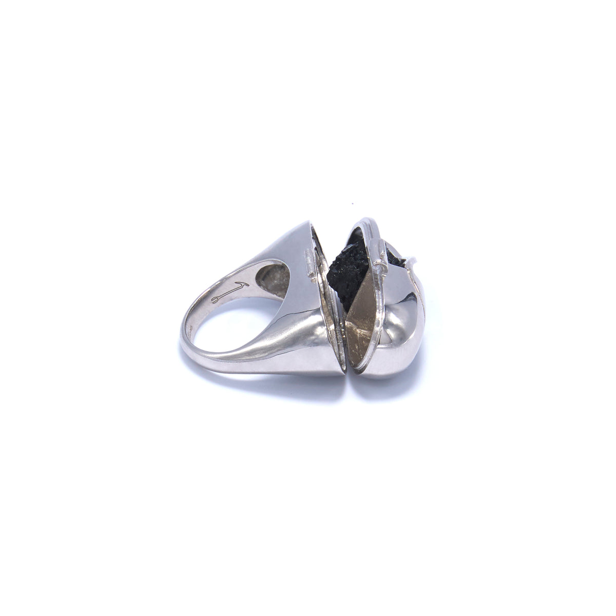 Capsule Crystal Ring - Sterling Silver – Capsule Eleven
