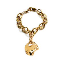 Load image into Gallery viewer, Desert Melted Coin Bracelet - 18kt Gold-Plated
