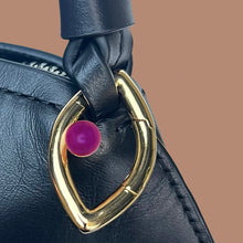 Load image into Gallery viewer, Pantone Collaboration Cord Eye Necklace  - Gold - Mocha Mousse
