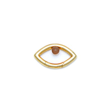 Load image into Gallery viewer, Pantone Collaboration Cord Eye Bracelet - Gold - Mocha Mousse
