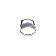 Load image into Gallery viewer, Mini Capsule Crystal Ring - Silver
