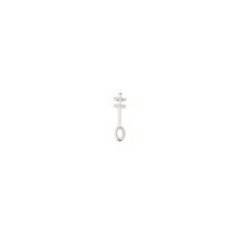 Load image into Gallery viewer, Egyptian Nefer Symbol Stud Earring - Sterling Silver
