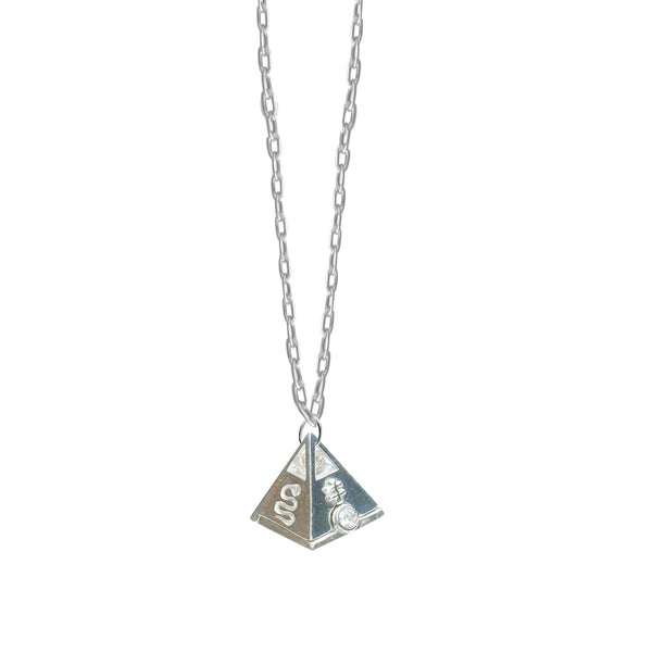 Pyramid amulet original front view