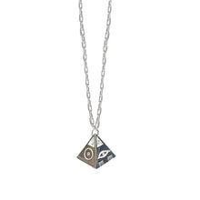 Load image into Gallery viewer, Pyramid amulet original side view
