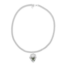 Load image into Gallery viewer, The Lovers Heart Chain Necklace Silver
