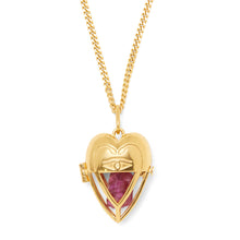 Load image into Gallery viewer, The Lovers Heart Necklace Gold

