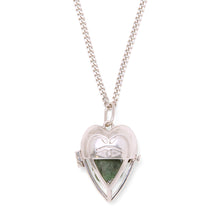 Load image into Gallery viewer, The Lovers Heart Chain Necklace Silver
