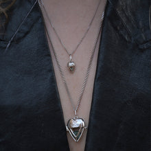 Load image into Gallery viewer, The Lovers Mini Heart Necklace Silver
