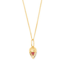 Load image into Gallery viewer, The Lovers Mini Heart Necklace Gold
