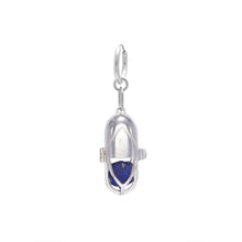 Load image into Gallery viewer, Capsule Crystal Earring - Sterling Silver
