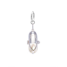 Load image into Gallery viewer, Capsule Pearl Earring - Sterling Silver
