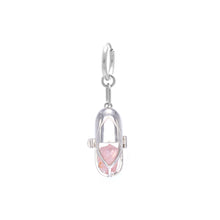 Load image into Gallery viewer, Capsule Crystal Earring - Sterling Silver
